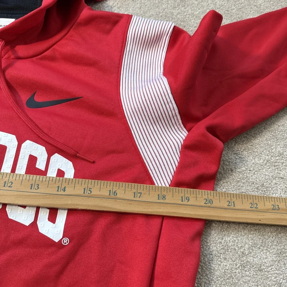 Nike Georgia Bulldogs‎ UGA Team Issue Sideline Hoodie Red Mens S DN6527